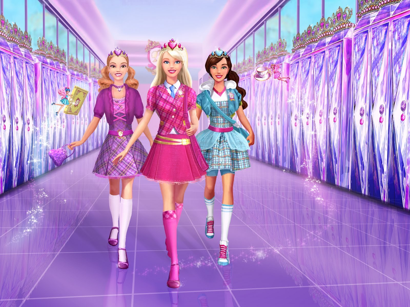 doll wallpaper,pink,barbie,purple,violet,fashion
