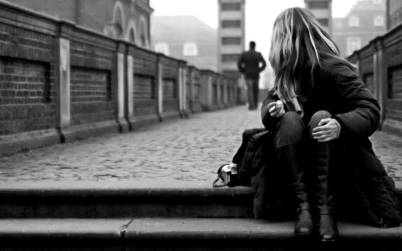 sad love wallpaper,photograph,black,black and white,monochrome,snapshot