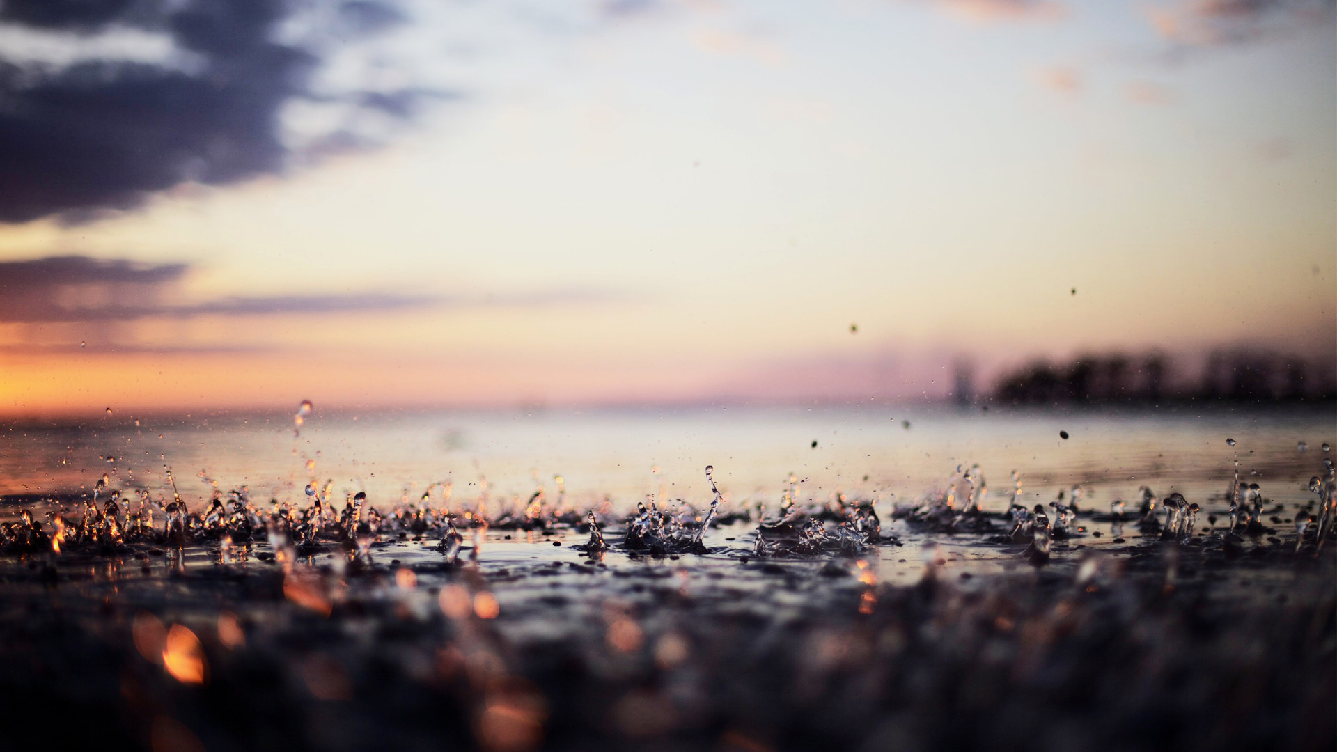 macbook pro wallpaper,himmel,horizont,wasser,wolke,natürliche landschaft