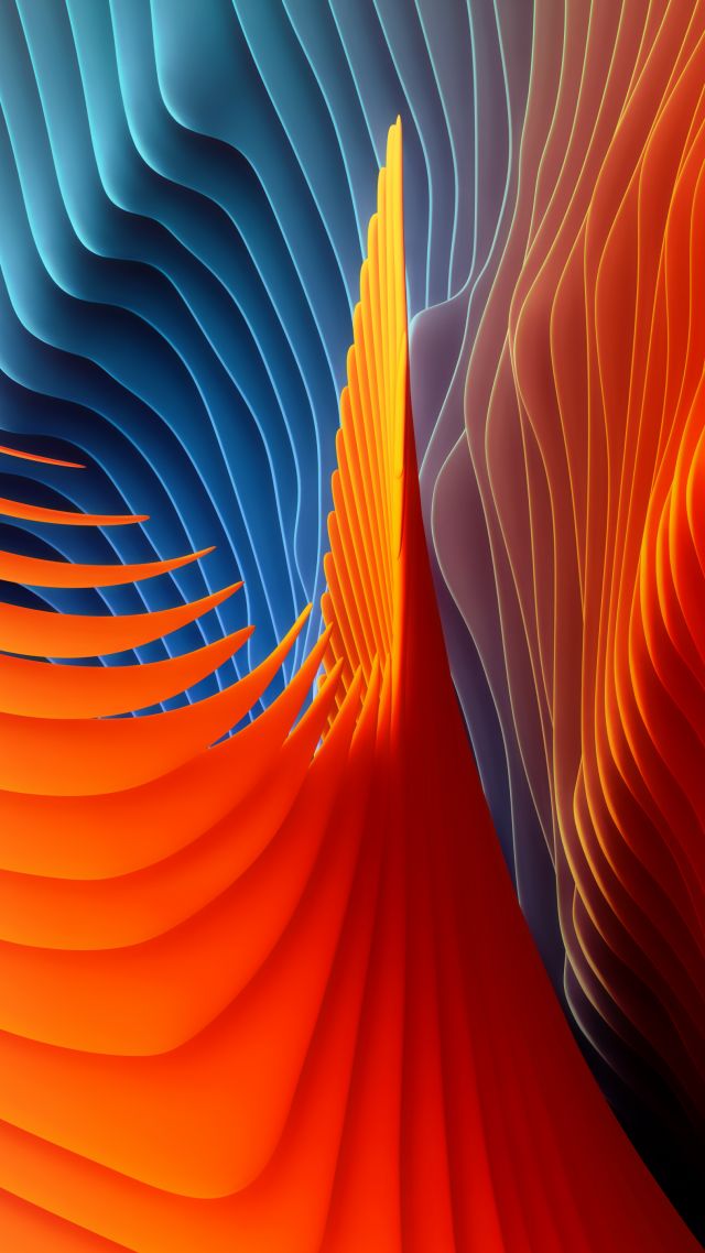 macbook pro wallpaper,blue,orange,fractal art,organism,design
