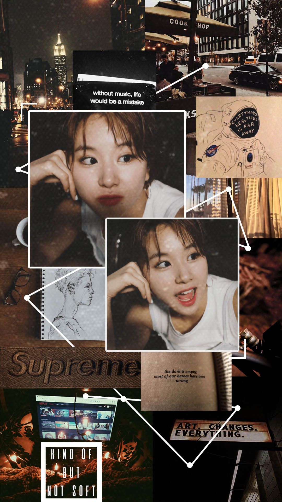 twice wallpaper,facial expression,collage,art,photography,room