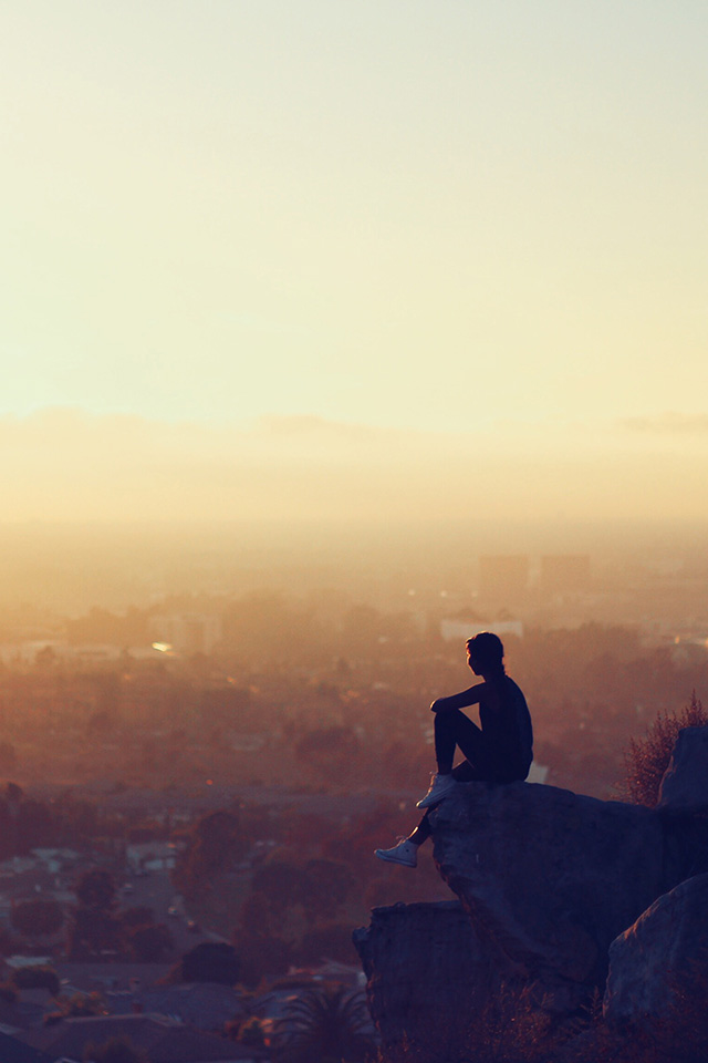 alone wallpaper,sky,atmospheric phenomenon,horizon,morning,cloud