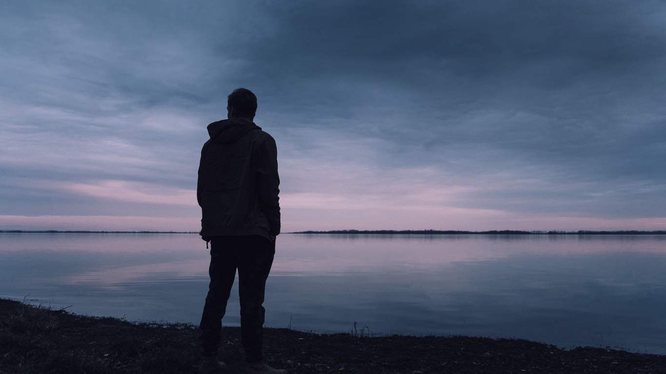 alone wallpaper,sky,water,blue,cloud,horizon