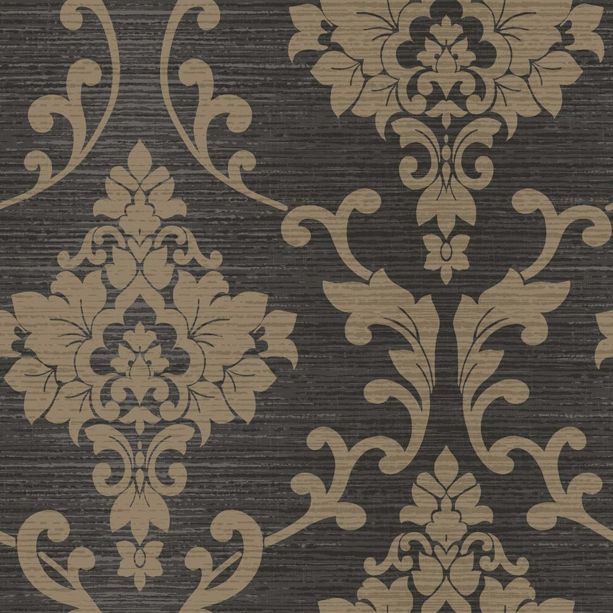 black and gold wallpaper,pattern,brown,wallpaper,beige,rug