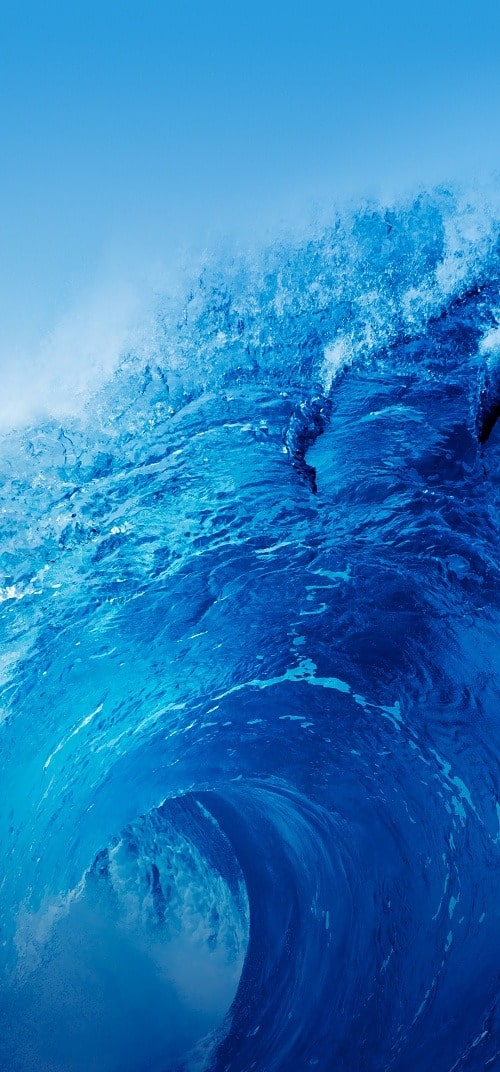 生体壁紙,波,水,青い,風の波,海洋