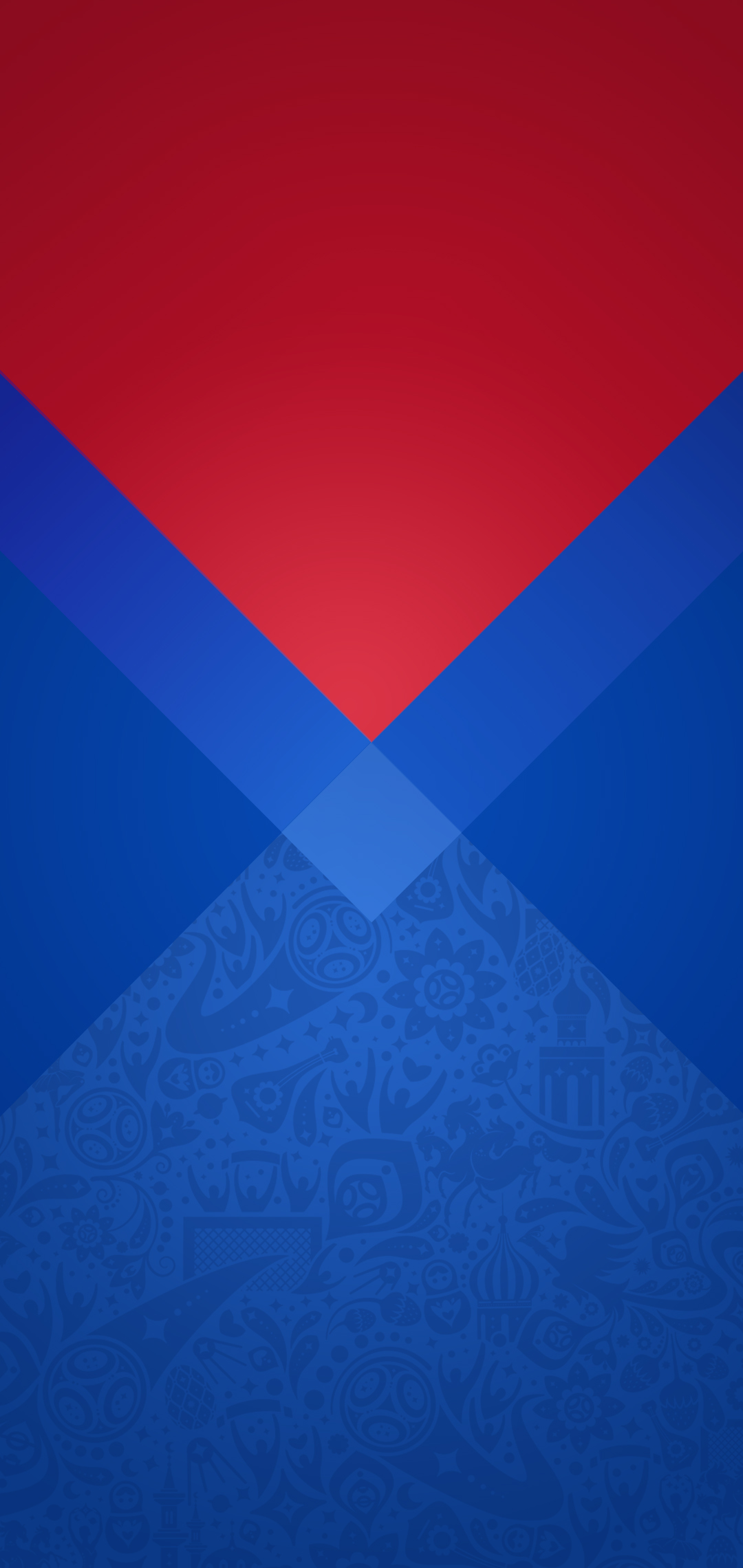 vivo wallpaper,blue,cobalt blue,red,daytime,sky