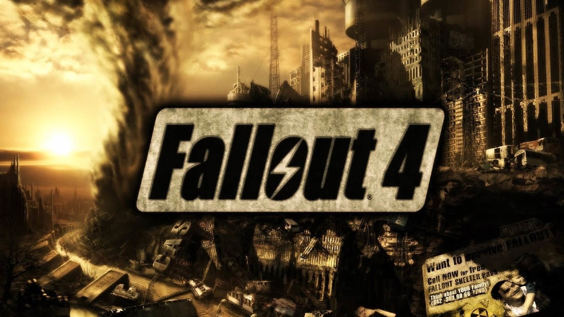 fallout 4 wallpaper,font,pc game,movie,games,action adventure game