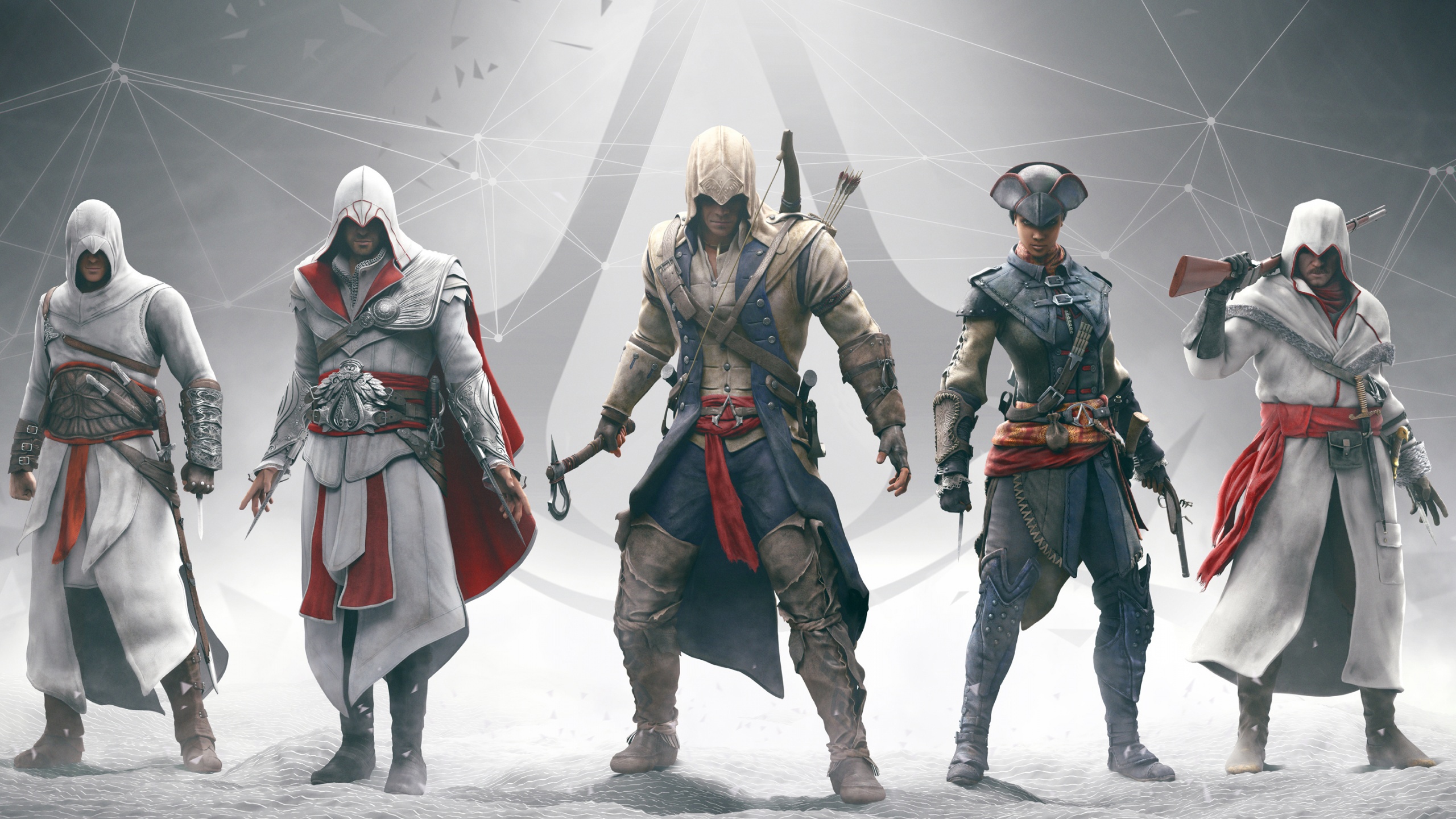 assassin's creed wallpaper,action figure,armour,cg artwork,fictional character,illustration