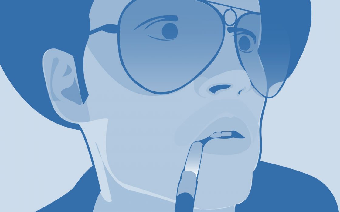 fonds d'écran badass,bleu,tête,dessin animé,illustration,lunettes