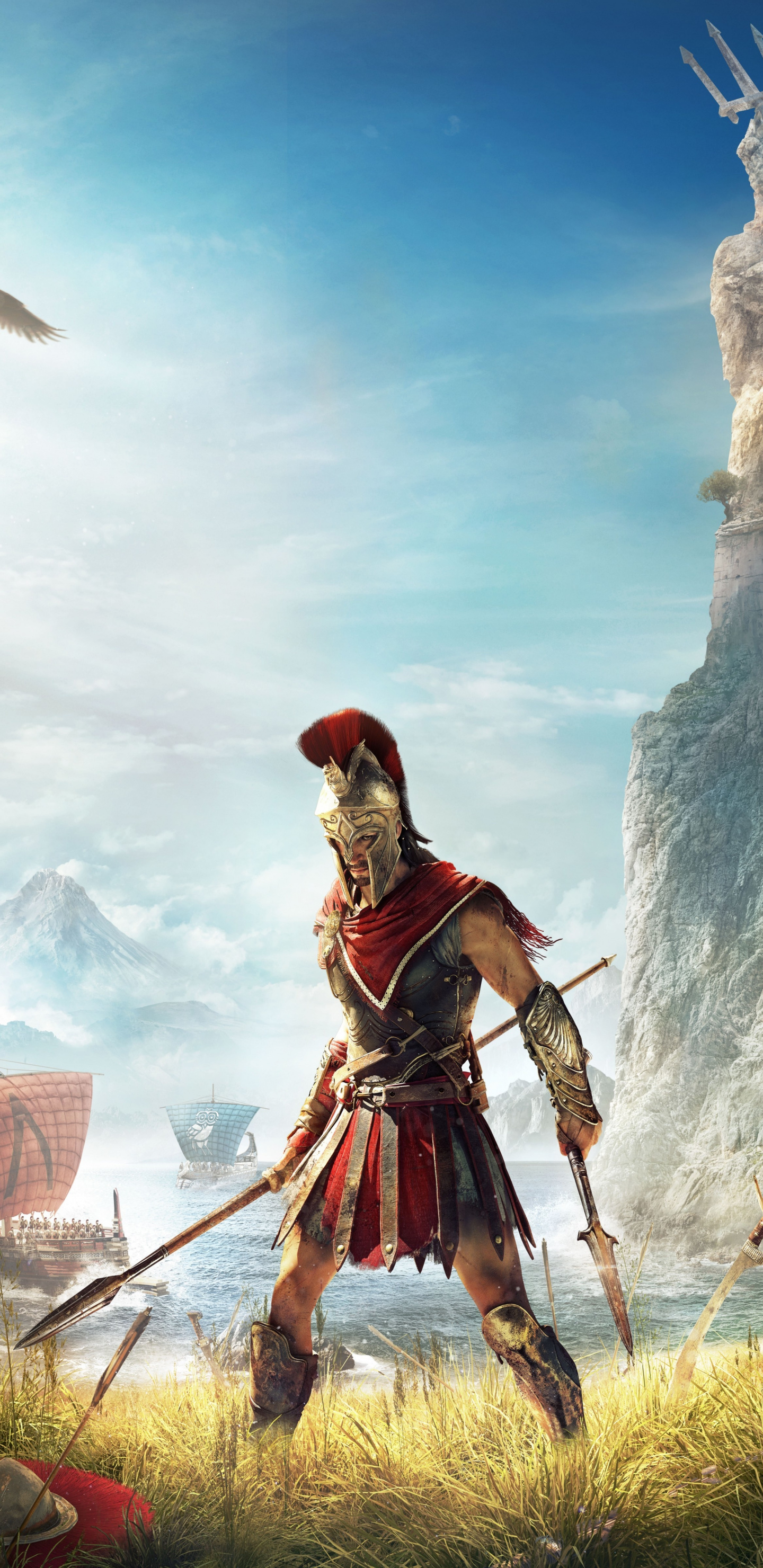 assassin's creed wallpaper,action adventure game,mythology,conquistador,cg artwork,adventure game