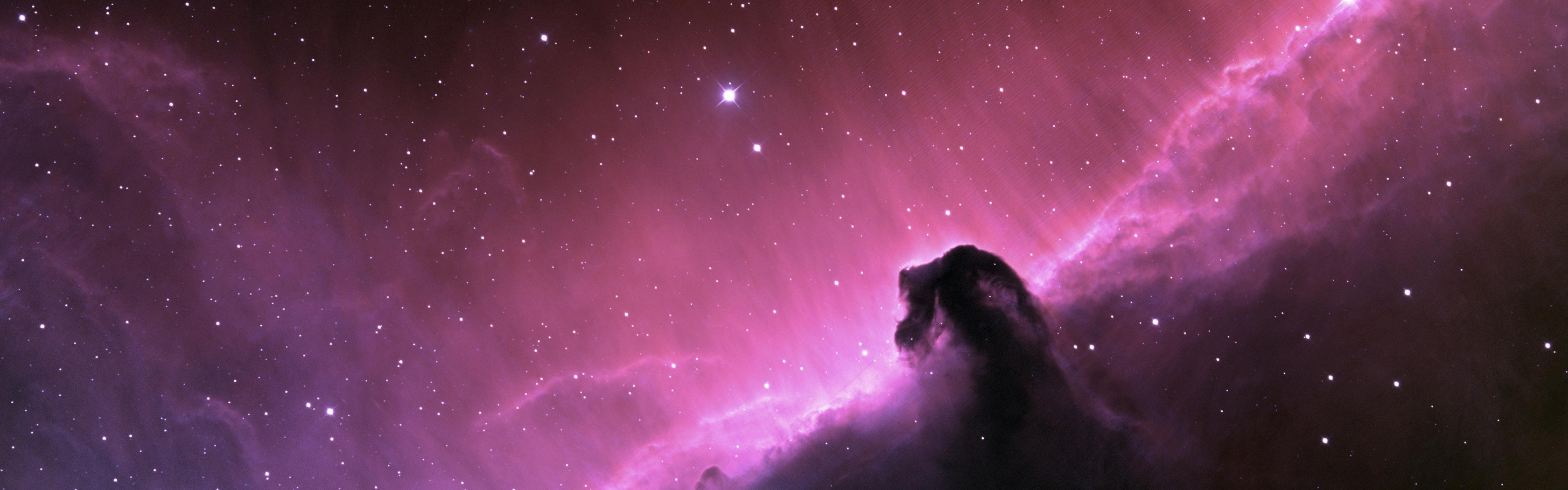 dual monitor wallpaper,sky,nebula,purple,atmosphere,violet