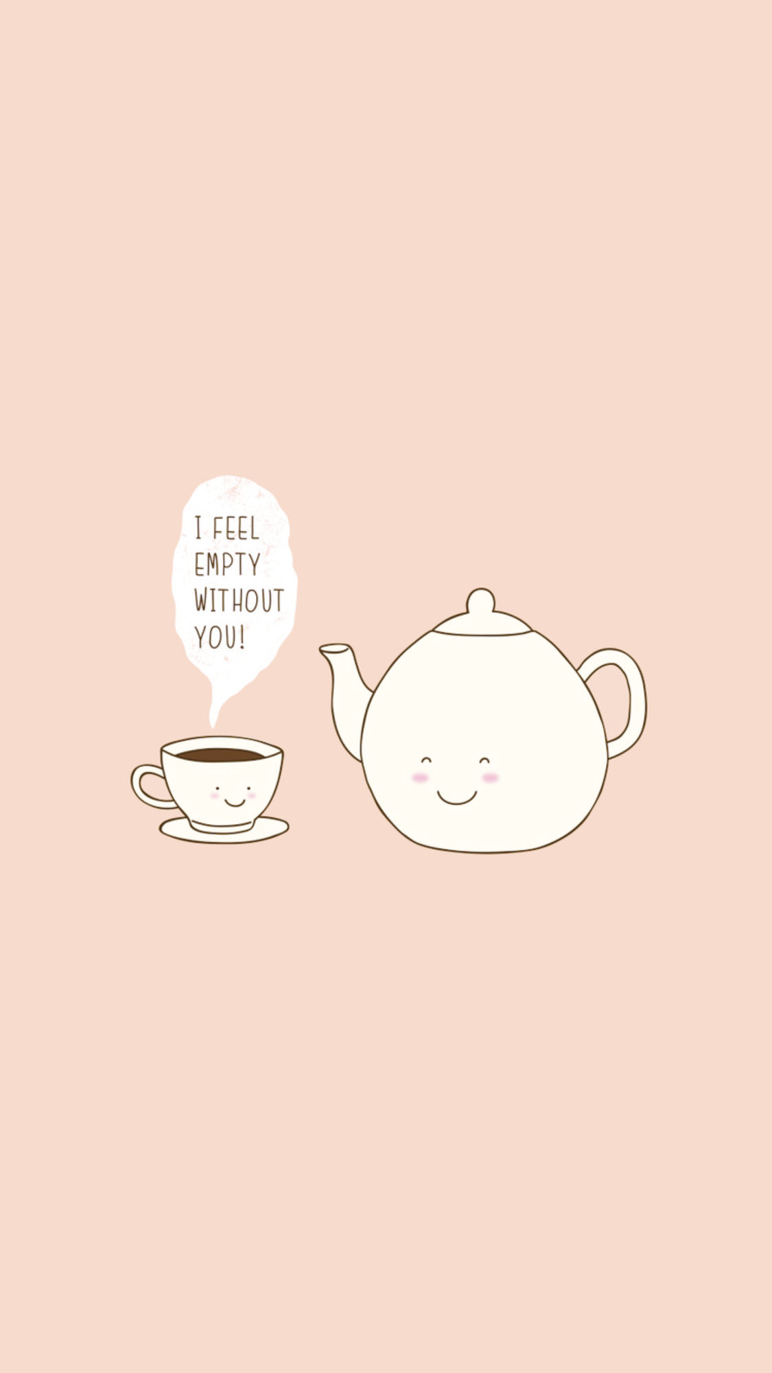 simpatici sfondi tumblr,tazza,testo,cartone animato,tazza di tè,illustrazione
