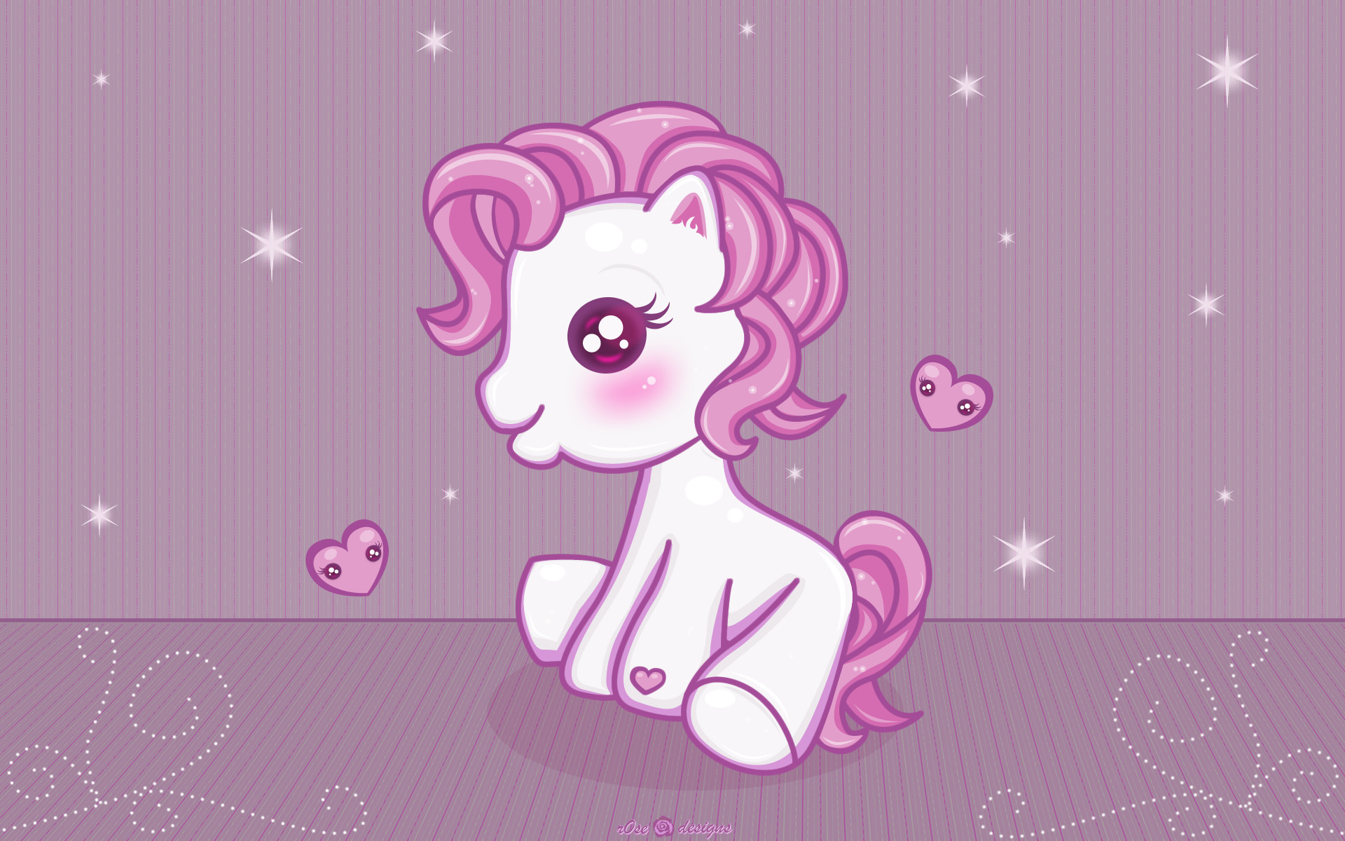 fonds d'écran tumblr mignon,poney,cheval,rose,dessin animé,violet