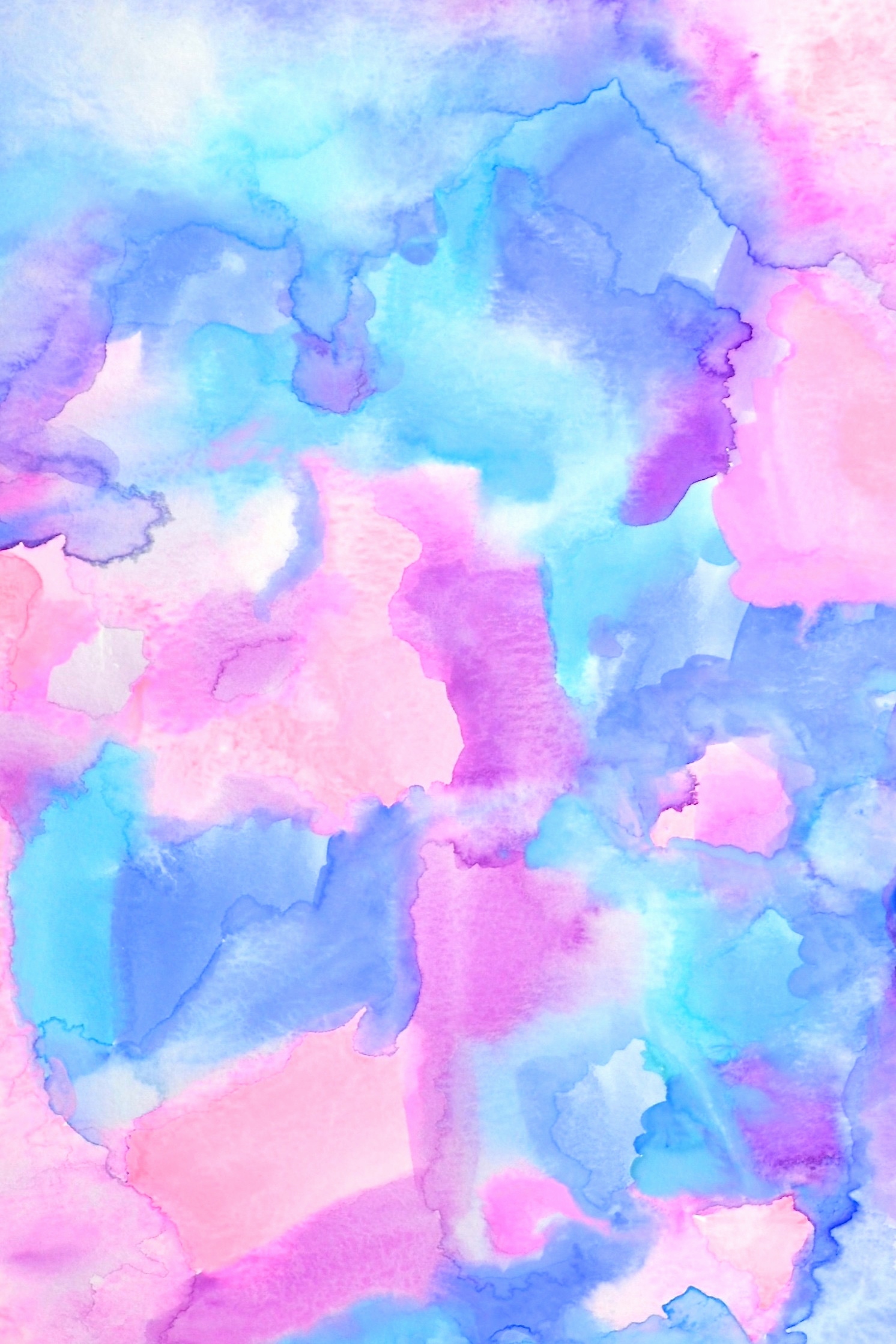 デスクトップ壁紙tumblr,水彩絵の具,ピンク,バイオレット,青い,紫の