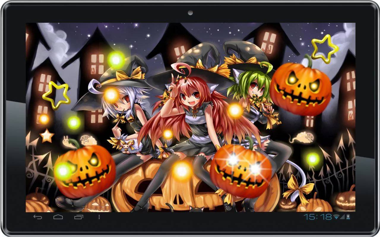 halloween live wallpaper,games,pumpkin,fiction,fictional character,illustration