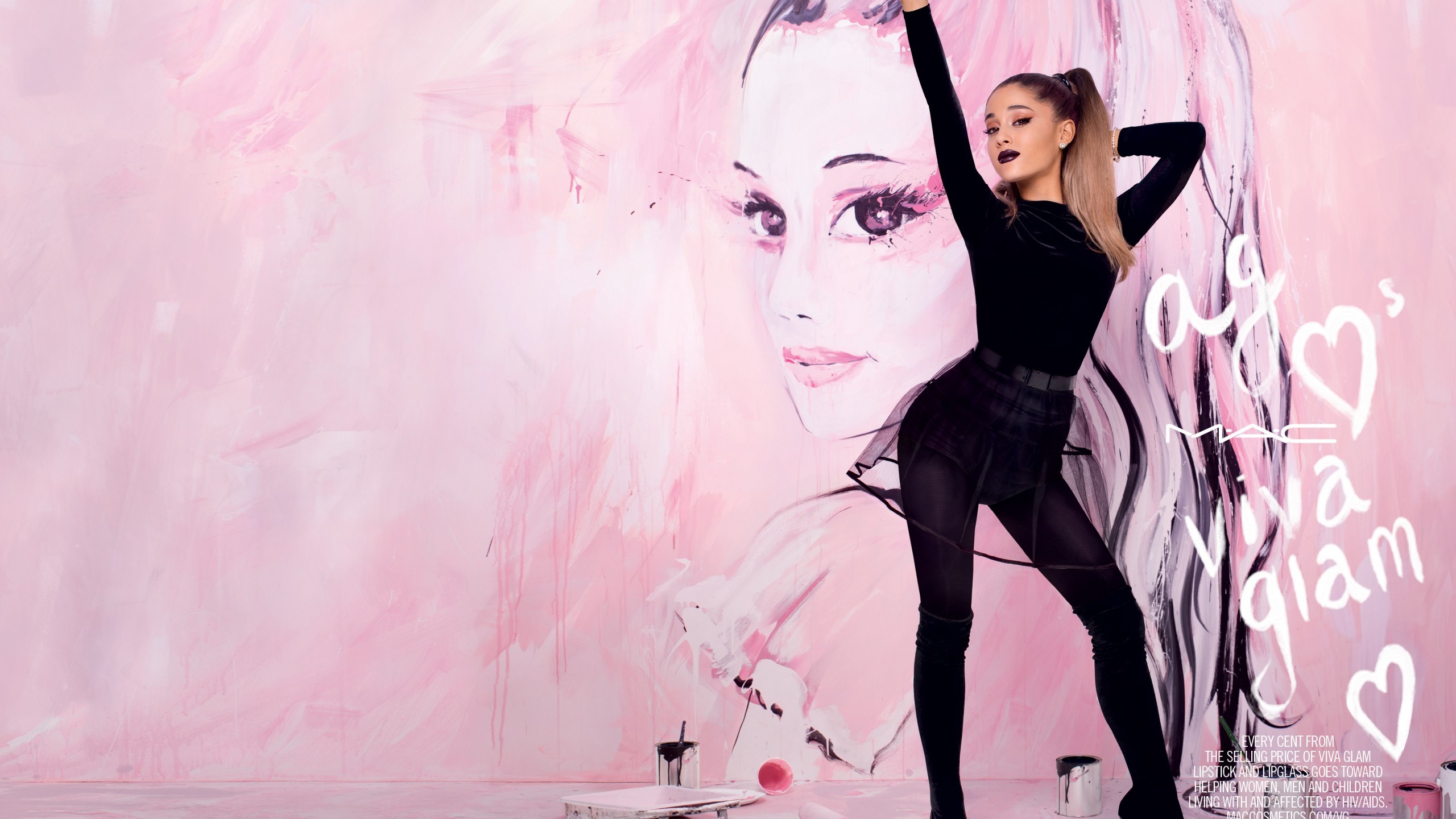 fondo de pantalla de ariana grande,rosado,belleza,arte,ilustración,fotografía