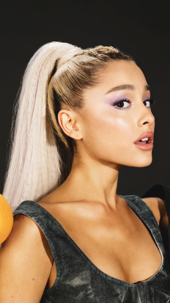 fond d'écran ariana grande,cheveux,visage,coiffure,sourcil,blond