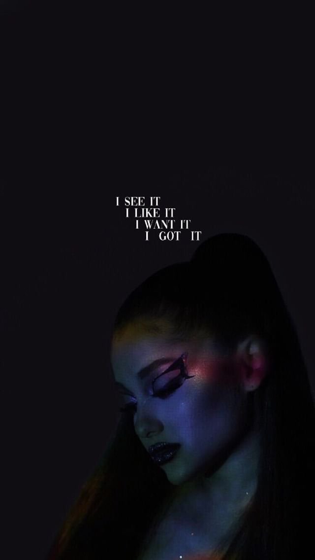 ariana grande wallpaper,darkness,text,head,nose,mouth
