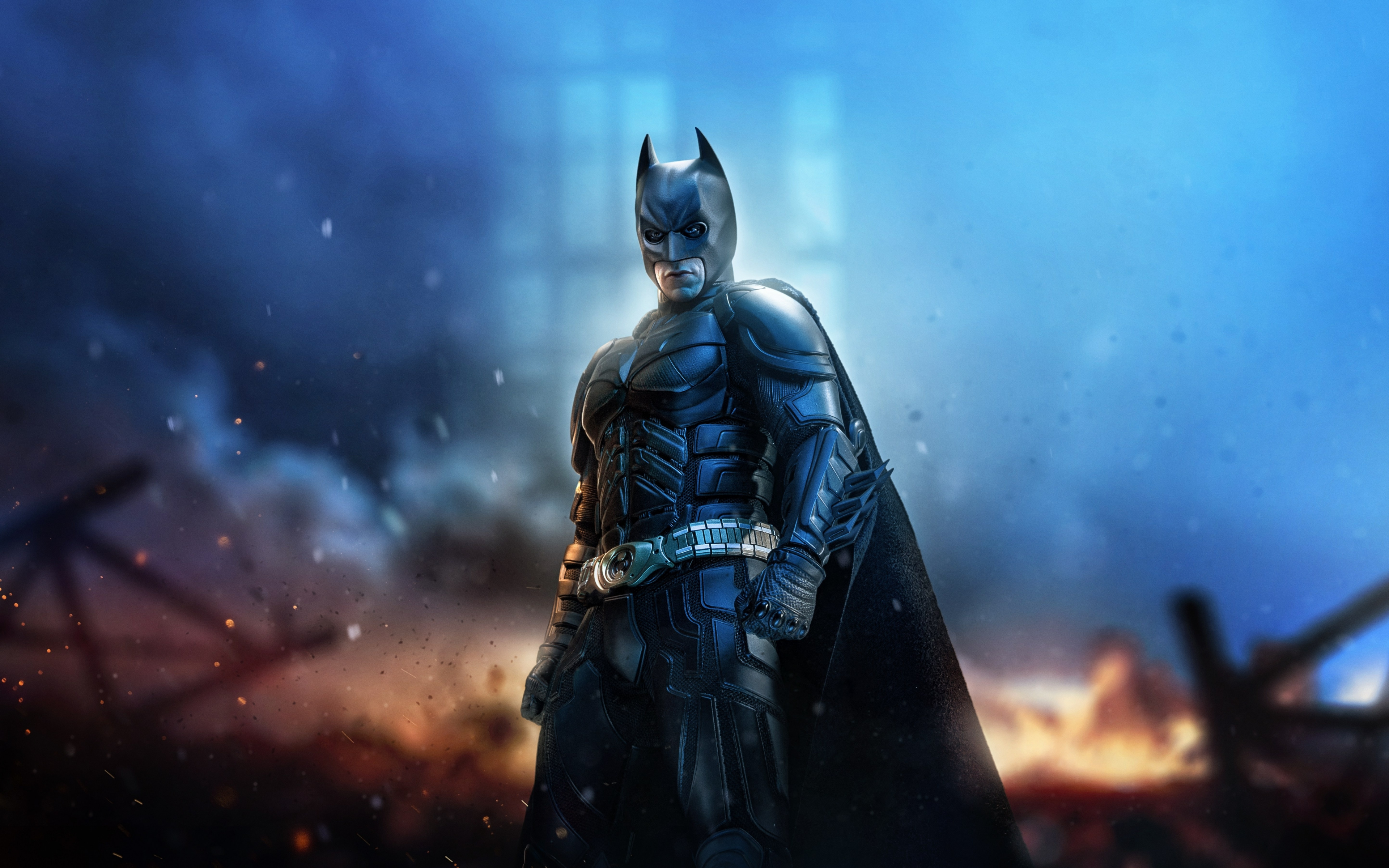 Dark Knight, Confident, Art, Batman, Wallpaper - Dark Knight Batman 4k ...