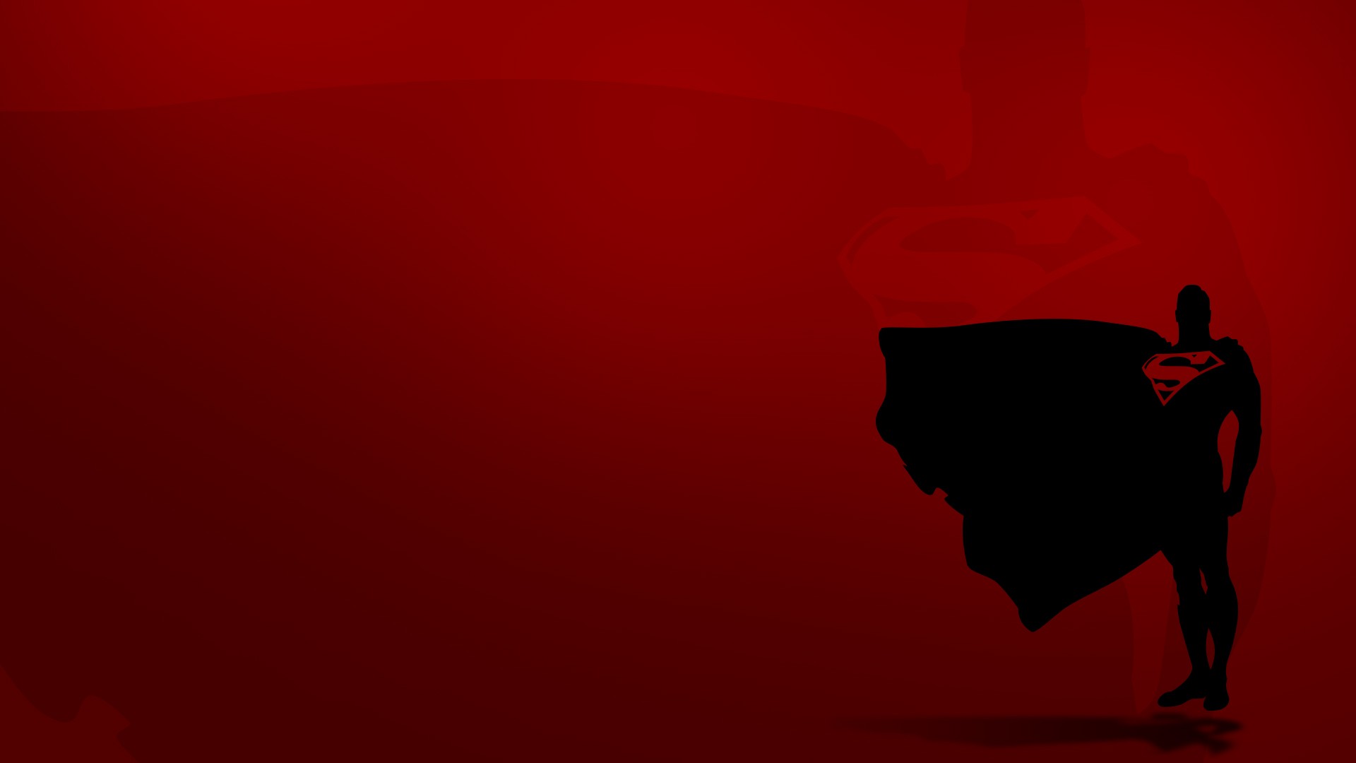 superman hd wallpaper,red,black,silhouette,red flag,fictional character