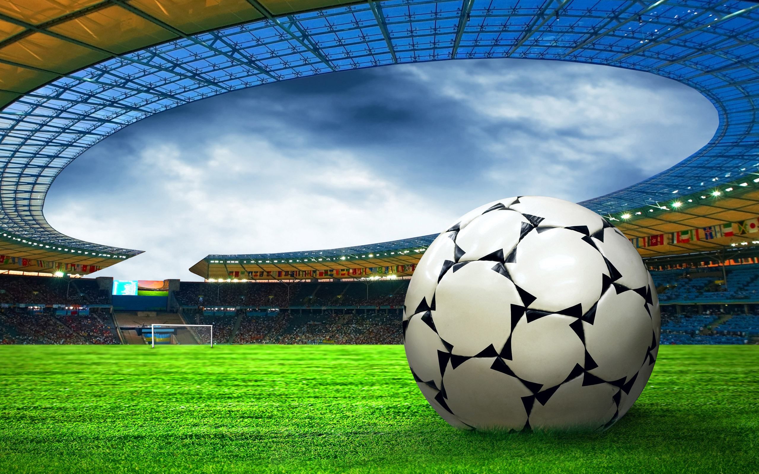 fondos de pantalla de fútbol hd,balón de fútbol,fútbol americano,tiempo de día,césped,estadio de fútbol específico