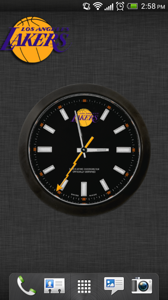 live wallpaper ansehen,analoge uhr,wanduhr,uhr,orange,beobachten