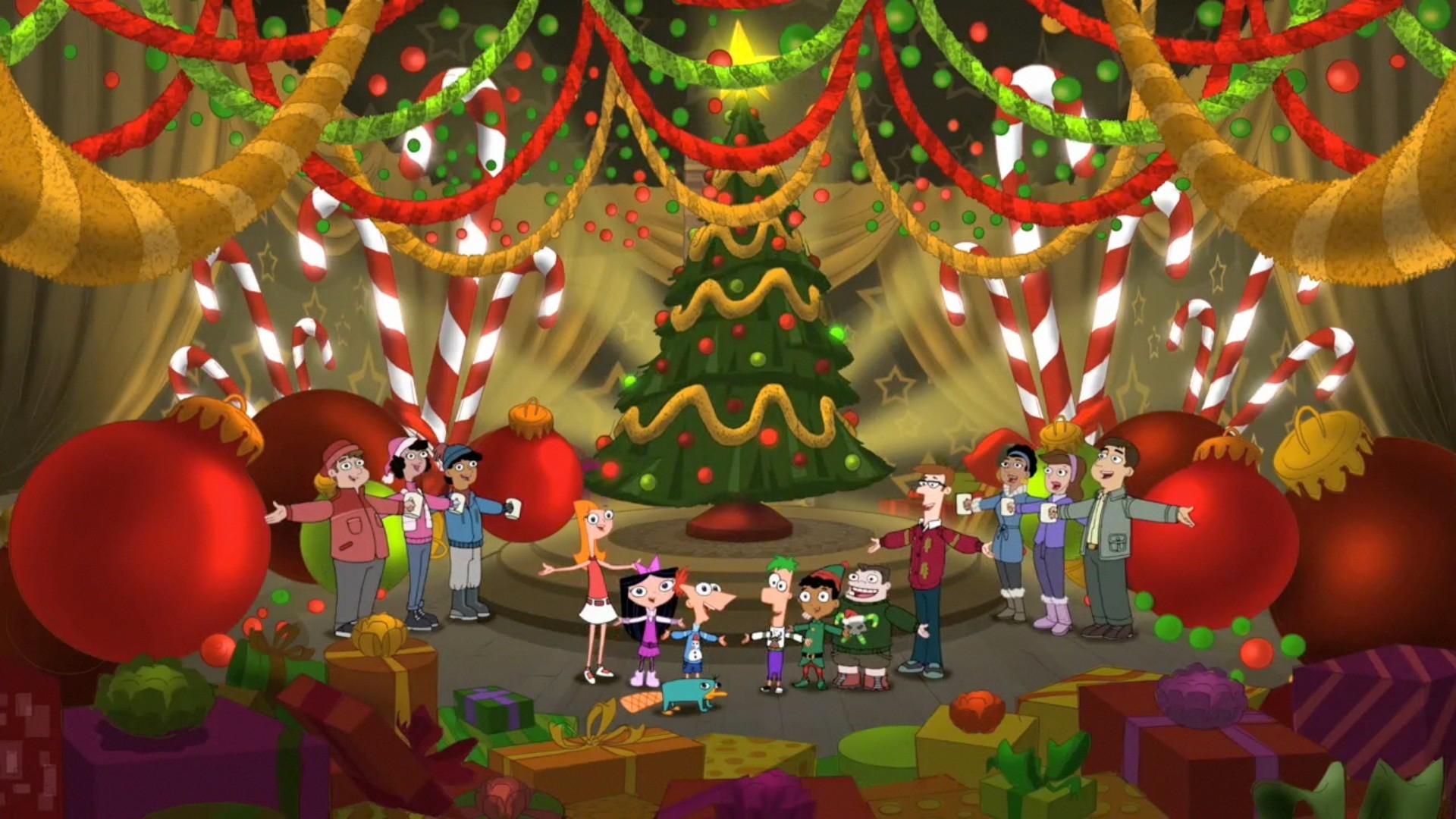 크리스마스 라이브 배경 화면,나무,크리스마스,크리스마스 이브,크리스마스 장식,행사