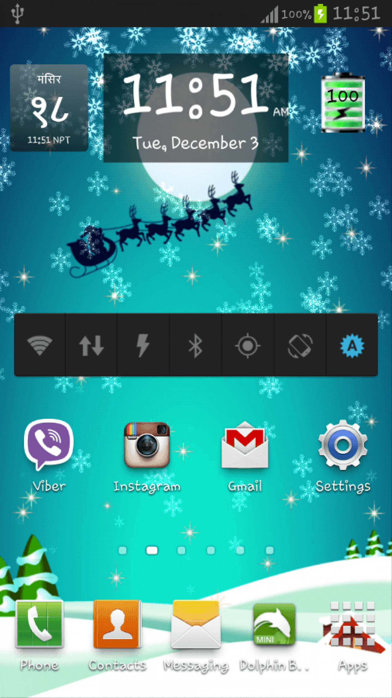 christmas live wallpaper,text,screenshot,font,technology,games