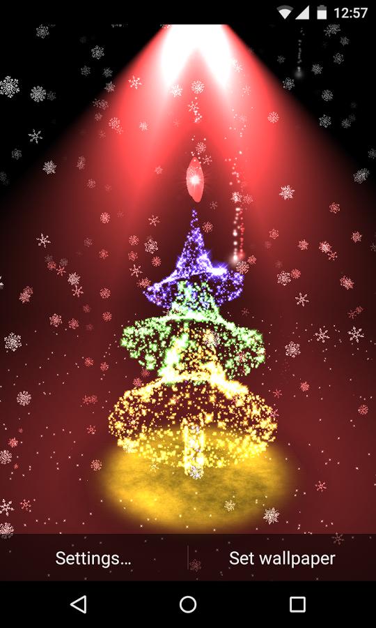 christmas live wallpaper,christmas tree,christmas decoration,text,christmas eve,christmas