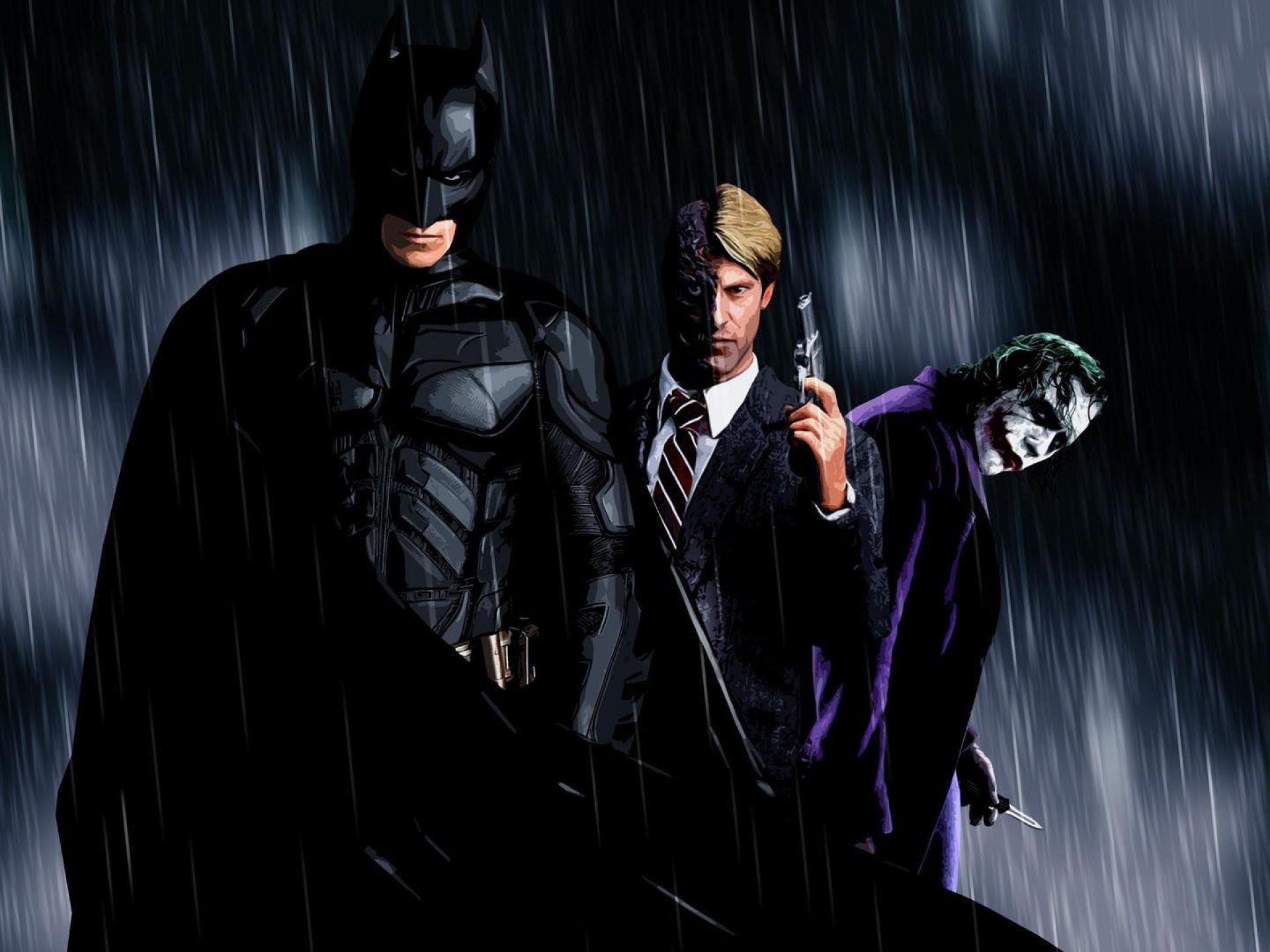 Batman Dual Monitor- WallpaperUse