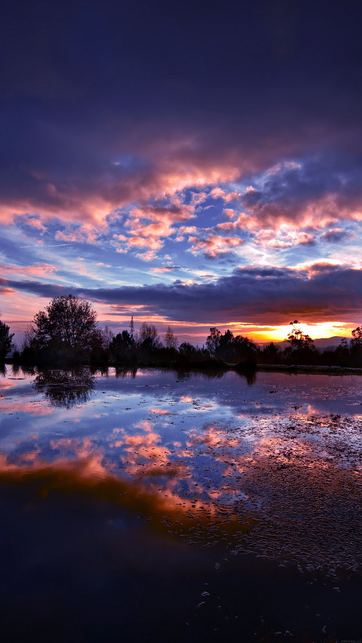 home screen wallpapers,sky,natural landscape,nature,reflection,sunrise