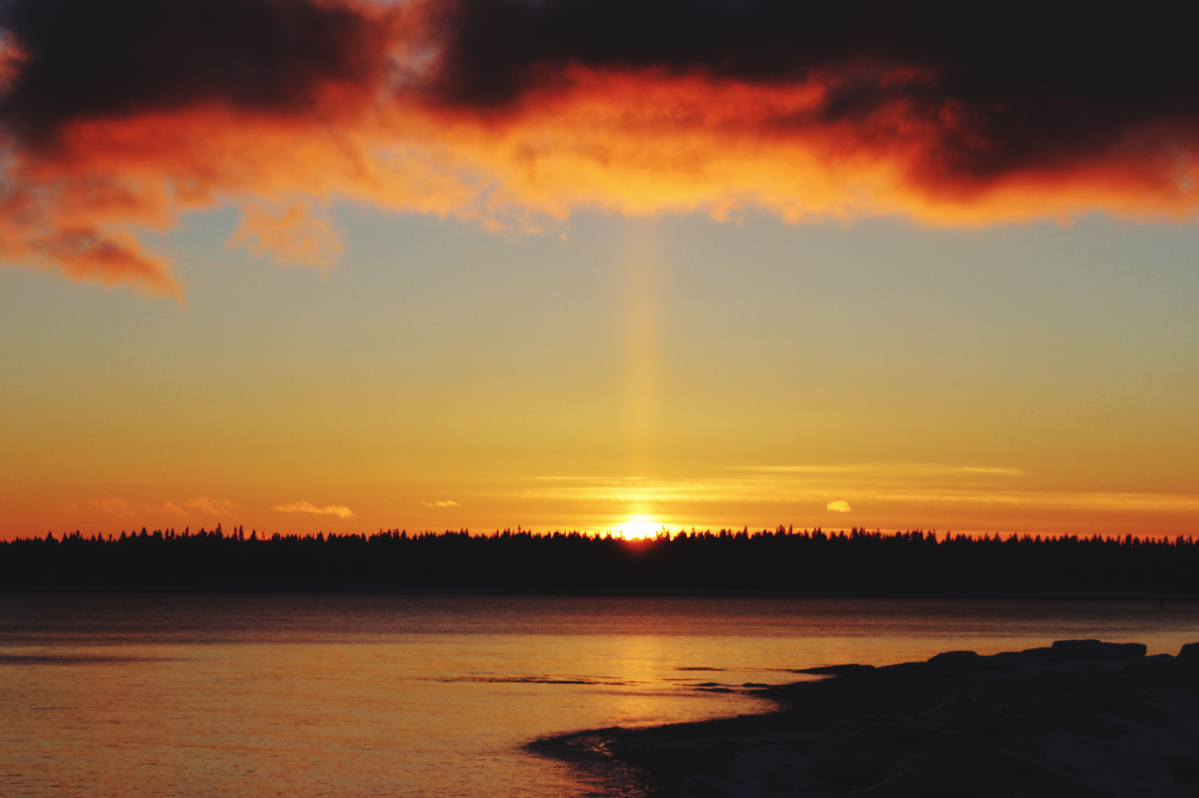 startbildschirm hintergrundbilder,himmel,horizont,nachglühen,sonnenuntergang,sonnenaufgang