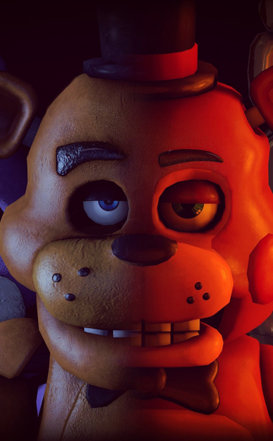 five nights at freddy's wallpaper,animation,nose,snout,animated cartoon,toy