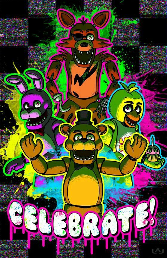 five nights at freddy's wallpaper,cartoon,animation,font,fictional character,style