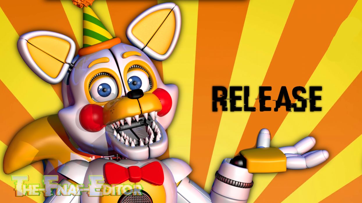 five nights at freddy's wallpaper,cartoon,animated cartoon,yellow,snout,animation