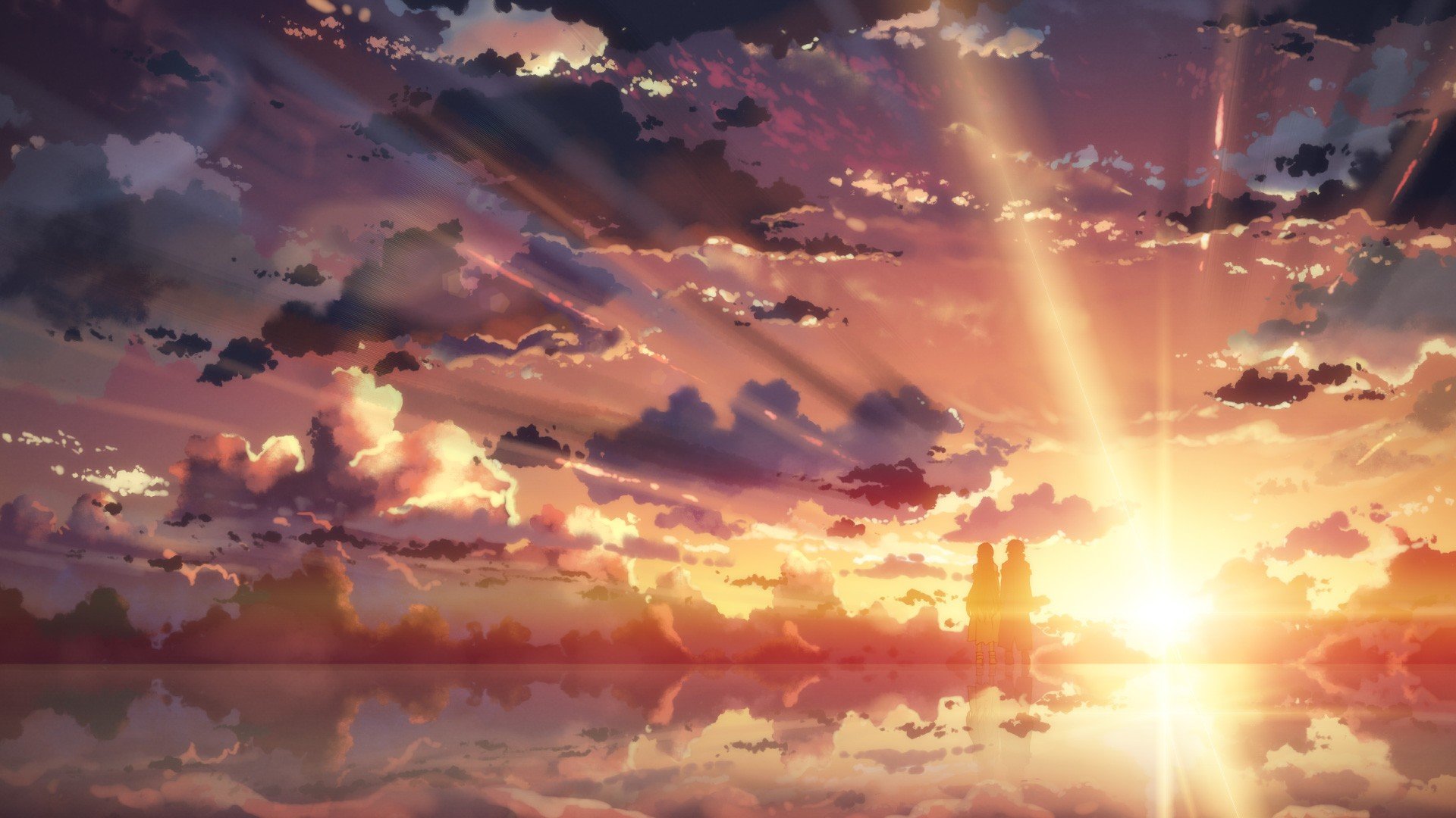 sao wallpaper,sky,afterglow,cloud,daytime,nature