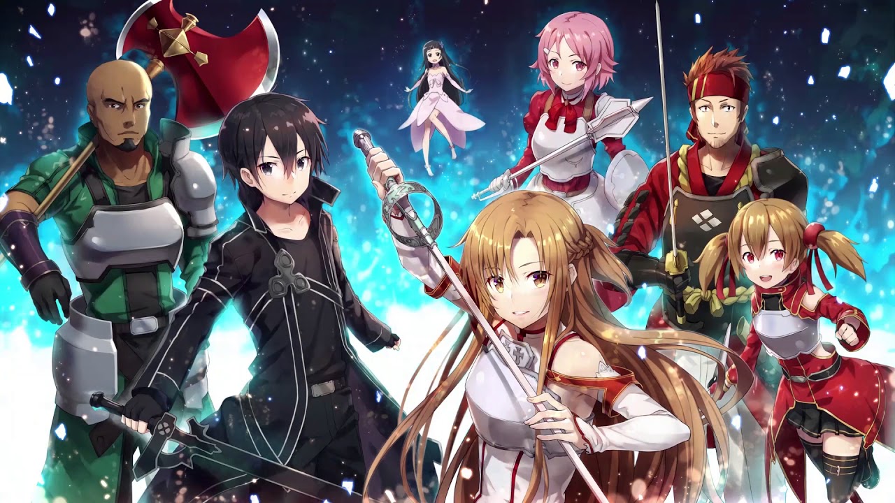 sao fondo de pantalla,anime,cg artwork,dibujos animados,juegos,animación