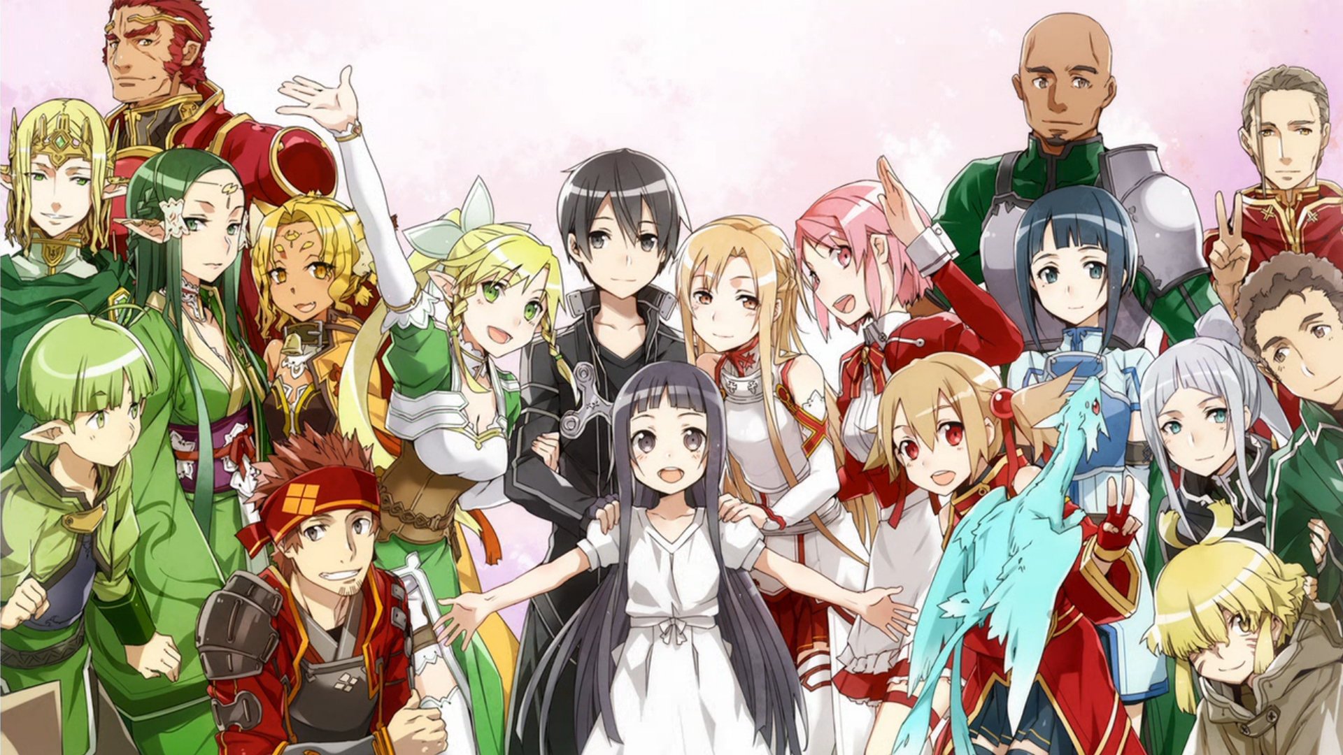 sao wallpaper,anime,cartoon,illustration,fictional character,animated cartoon