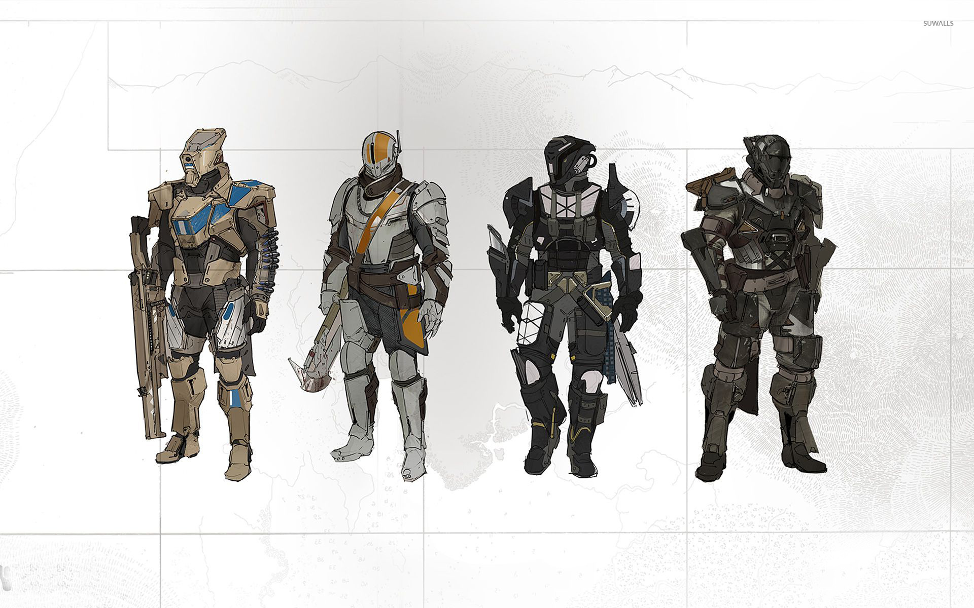 destiny wallpaper,military uniform,soldier,infantry,military organization,army