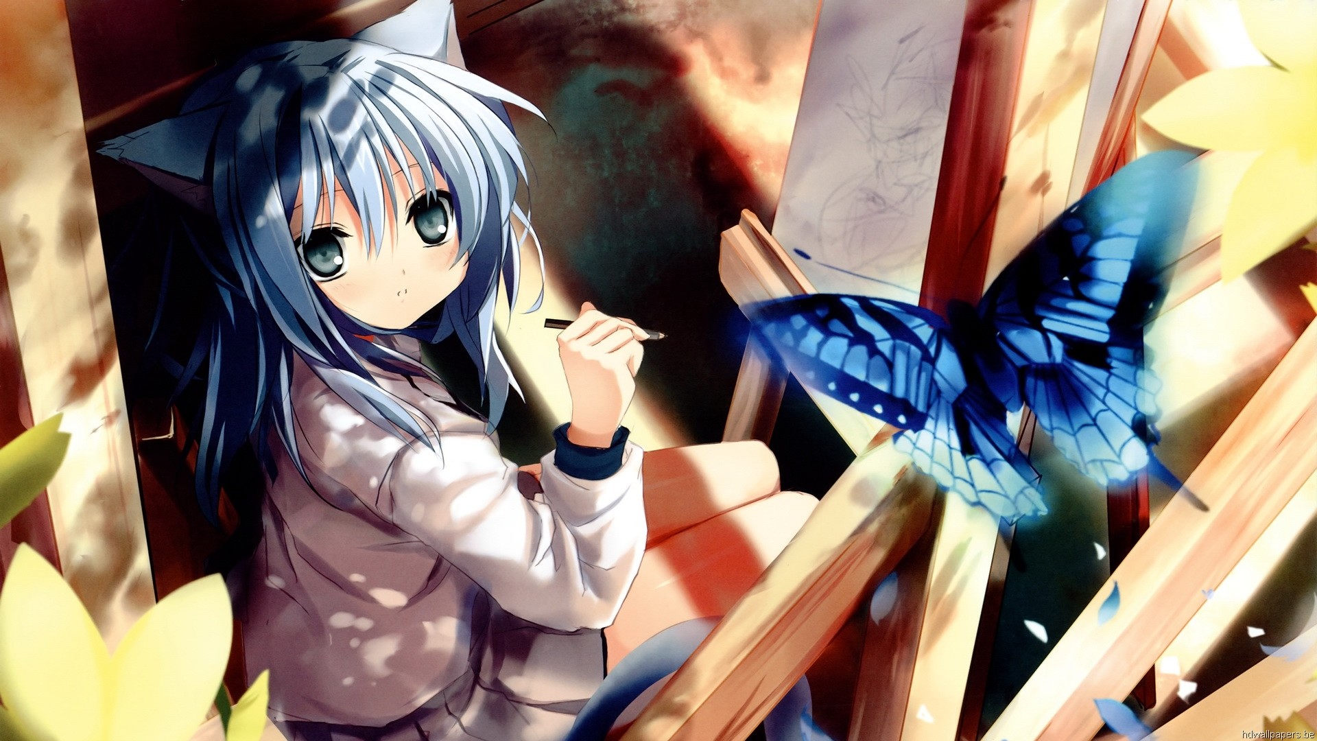 anime wallpaper hd,anime,cg kunstwerk,karikatur,schwarzes haar,braune haare