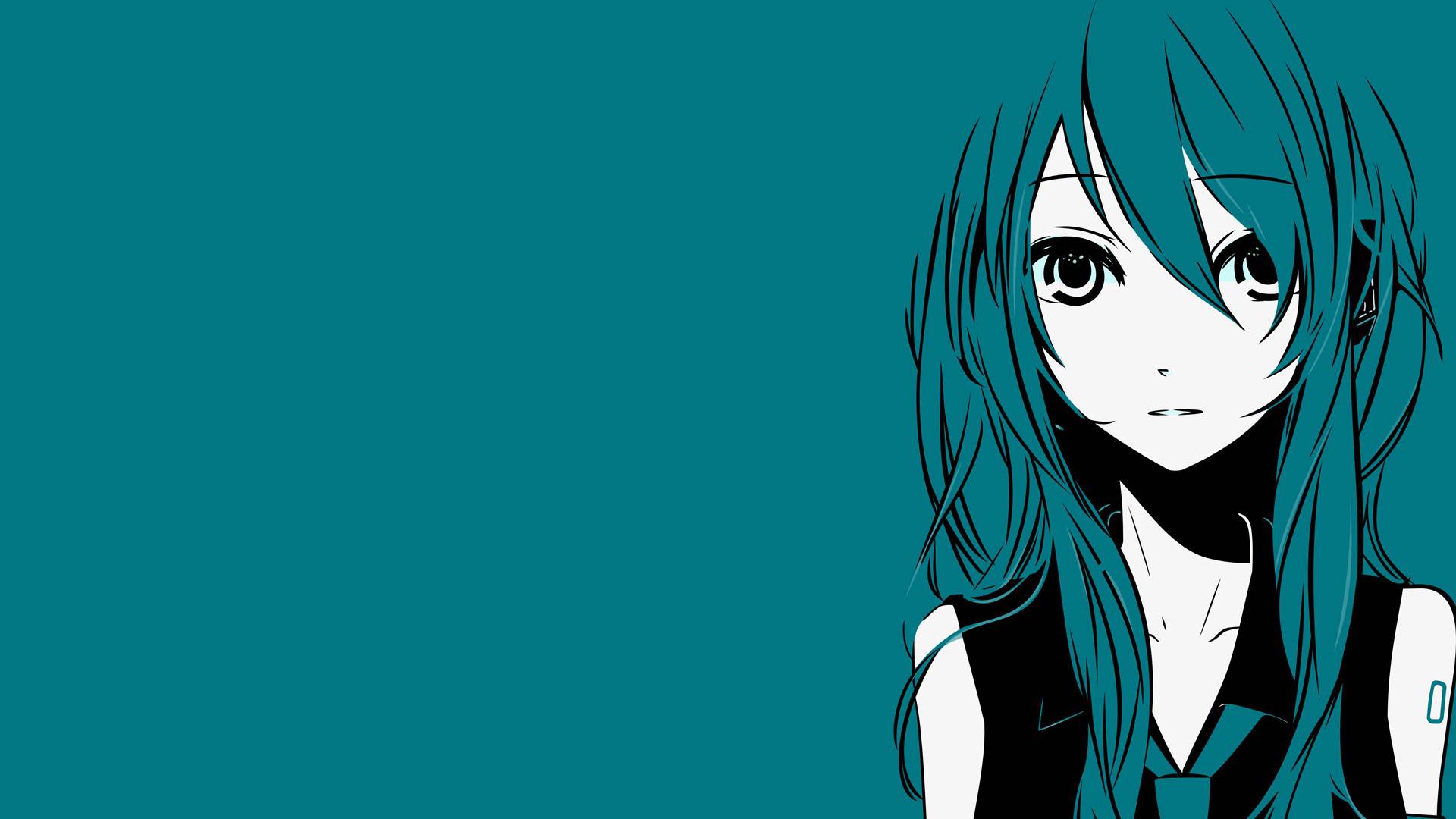 fond d'écran anime hd,cheveux,vert,dessin animé,bleu,anime