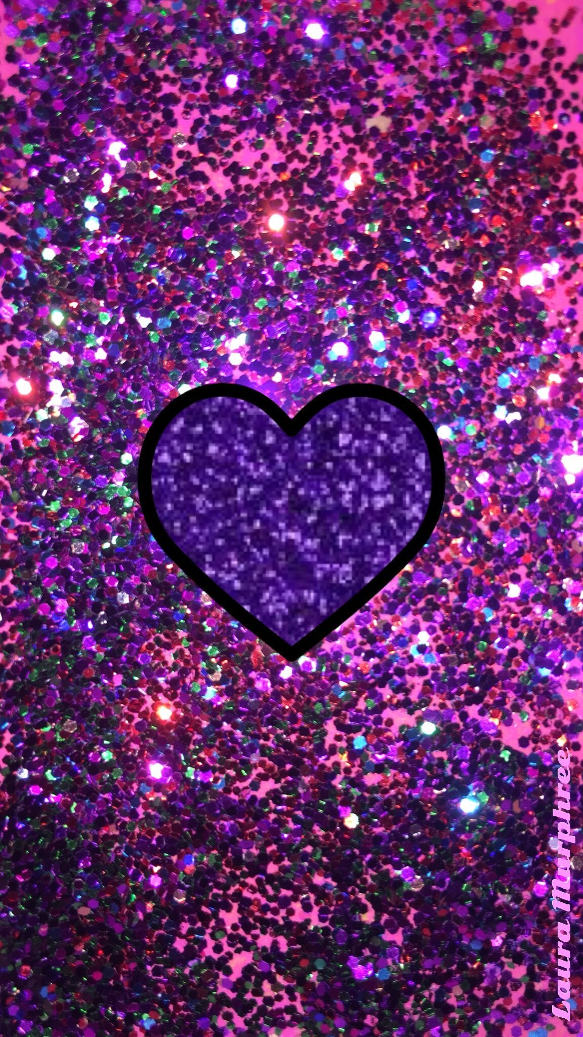 fondo de pantalla de brillo para teléfono,corazón,púrpura,brillantina,violeta,rosado