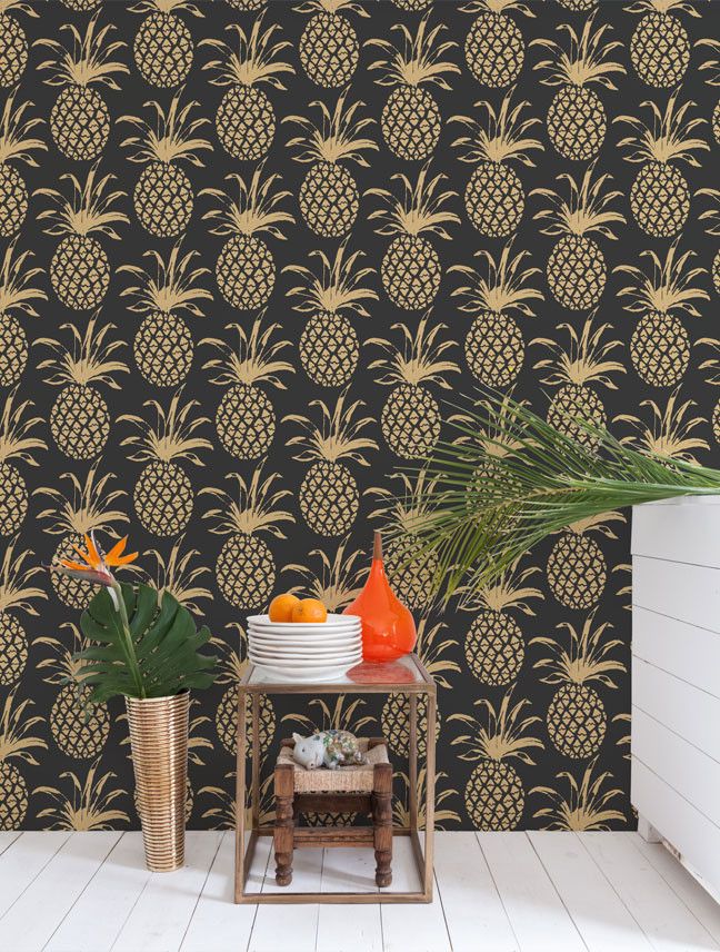 piña wallpaper,wallpaper,wall,pattern,interior design,room