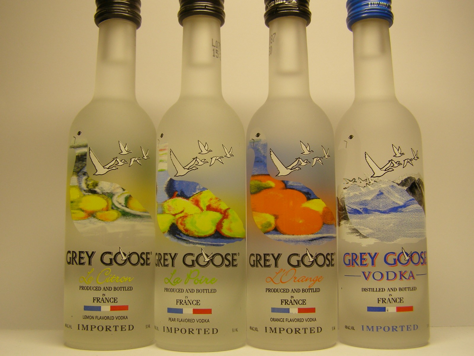 Vodka Bottles Wallpaper - Grey Goose Vodka Orange- WallpaperUse