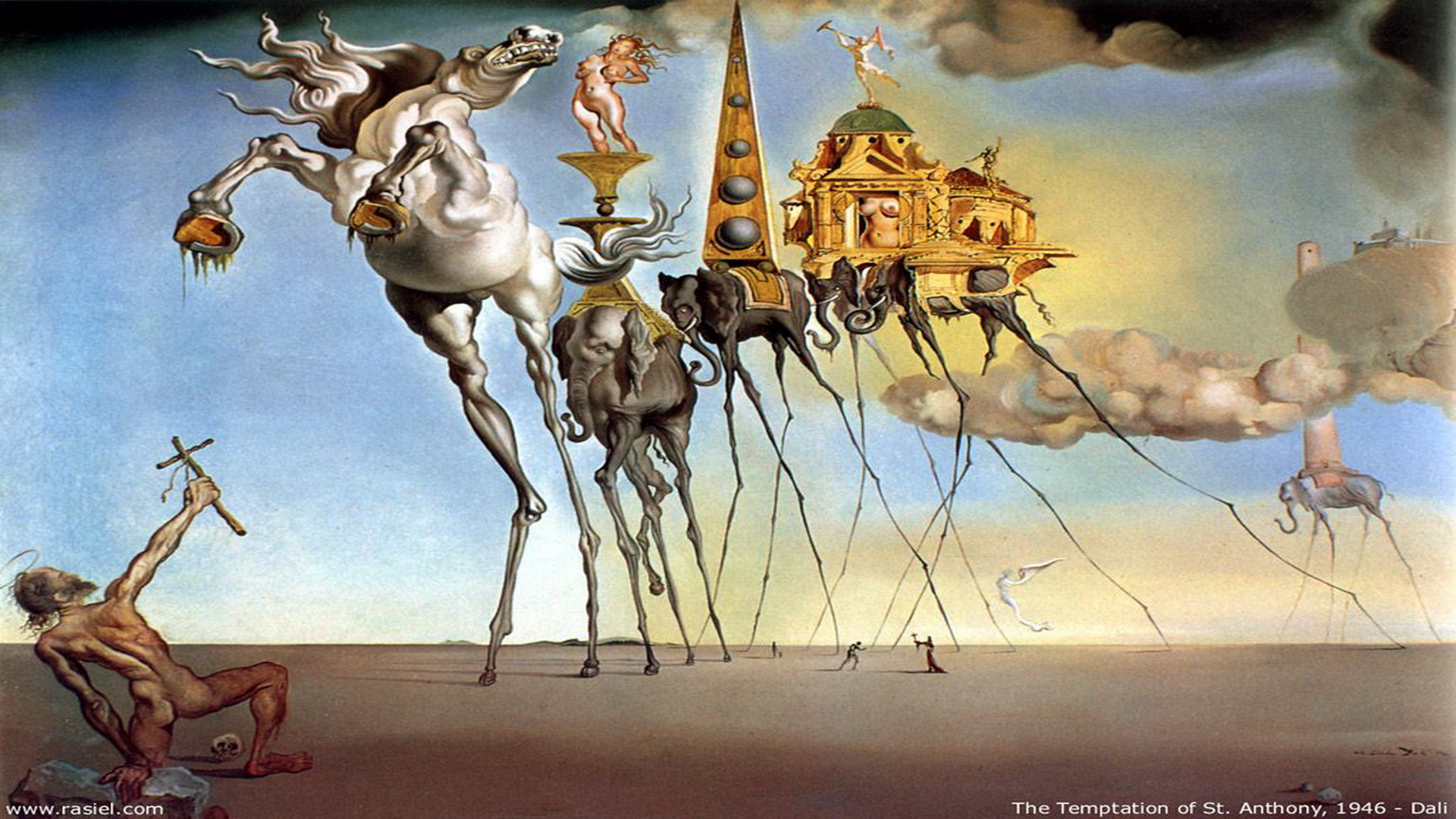 salvador dali fond d'écran hd,mythologie,art,arts visuels,illustration