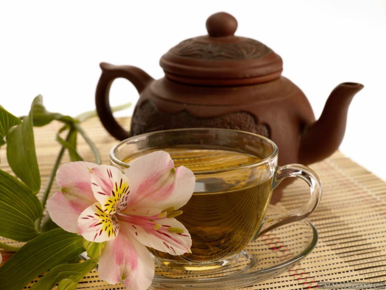 buongiorno carta da parati tazza di tè,teiera,tisana cinese,coperchio,tè,vasellame
