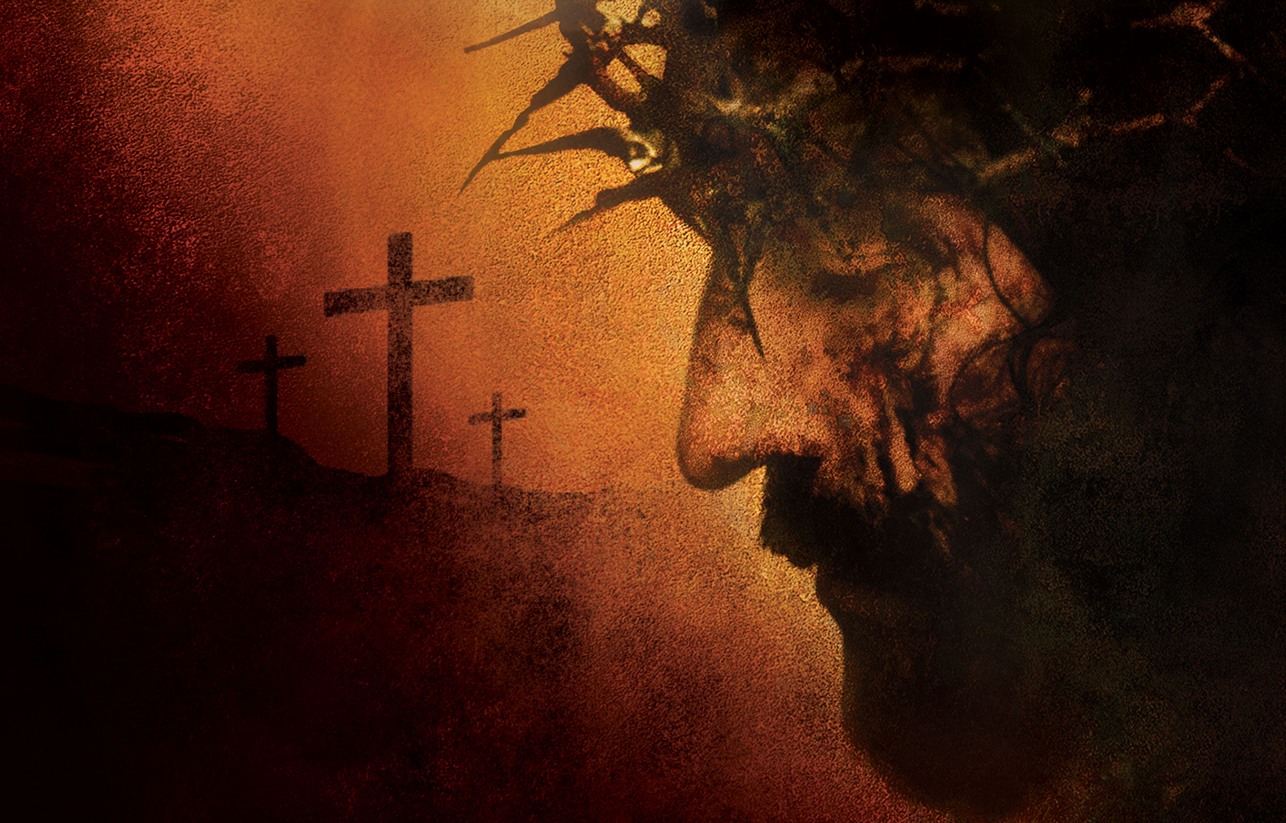passion of the christ wallpaper,religious item,cross,darkness,sky,symbol