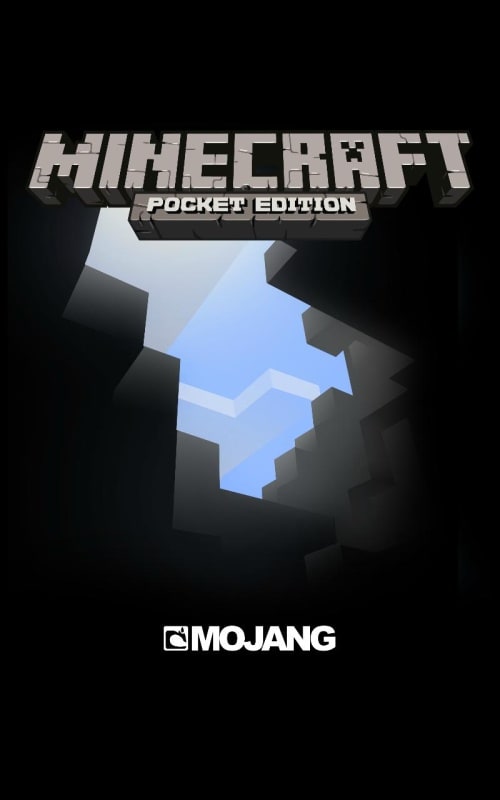 minecraft pocket edition wallpaper,schriftart,film,poster,erfundener charakter,grafik