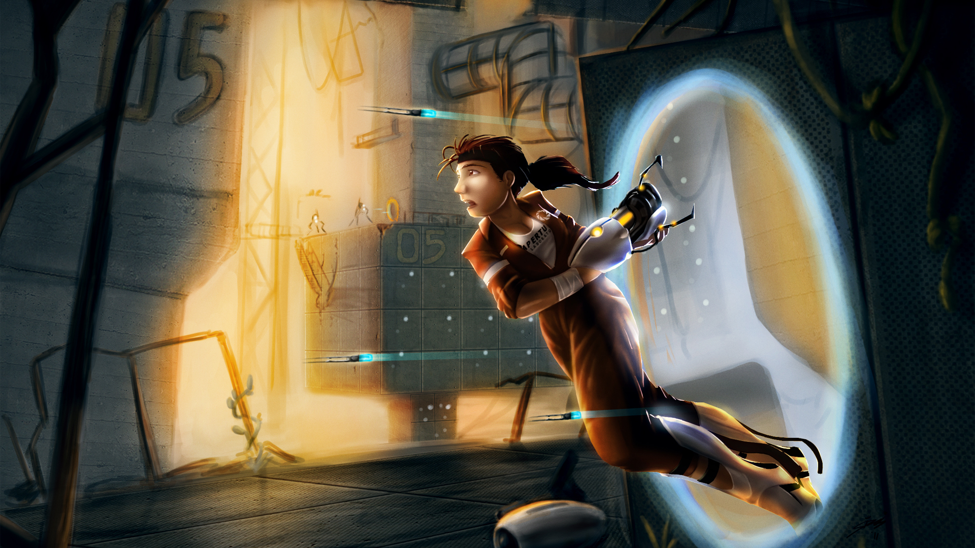 porta wallpaper,action adventure game,pc game,adventure game,cg artwork,games