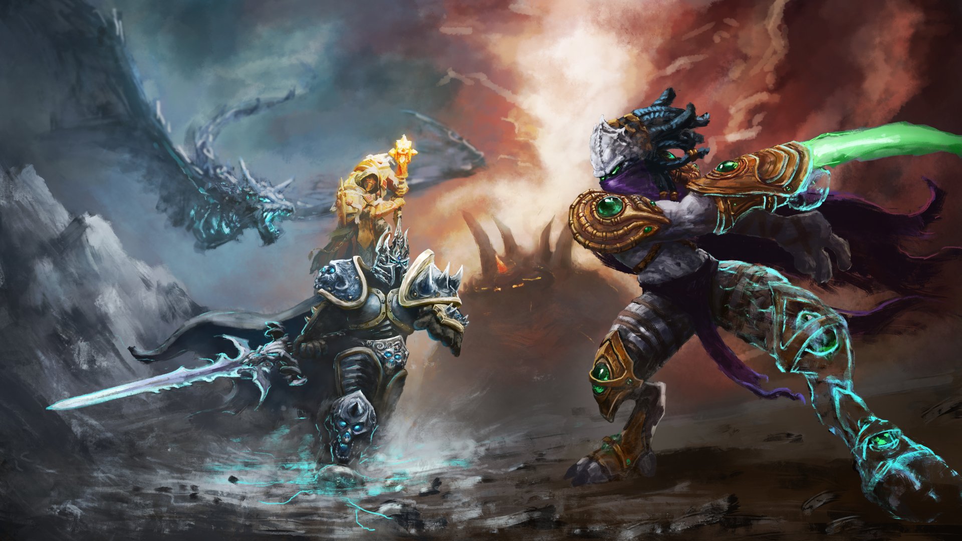 heroes of the storm wallpaper 1920x1080,action adventure game,pc game,games,cg artwork,strategy video game